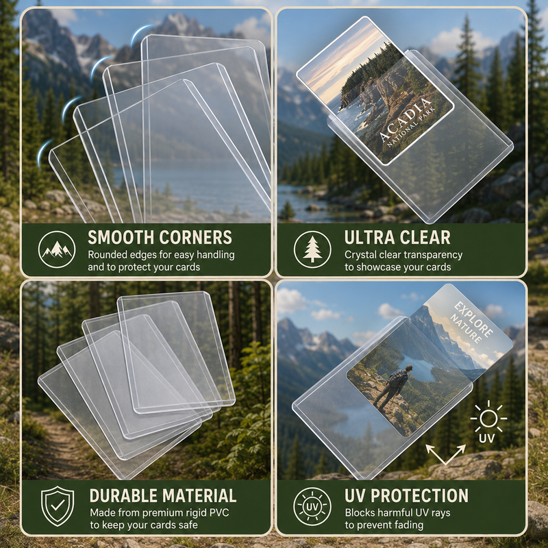 National Park Pass Sleeve Anti trump Smoke Bear Card - America The Beautiful Pass Protector - Protect Our Parks