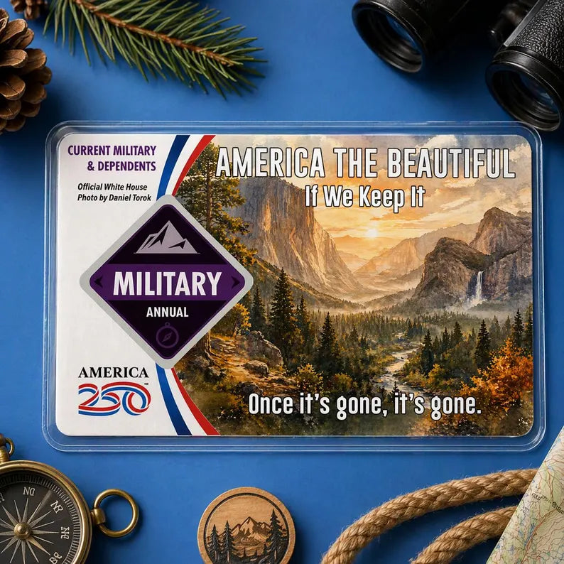 Protect Our Parks National Park Pass Sleeve | America The Beautiful Pass Protector | Hiker Gifts