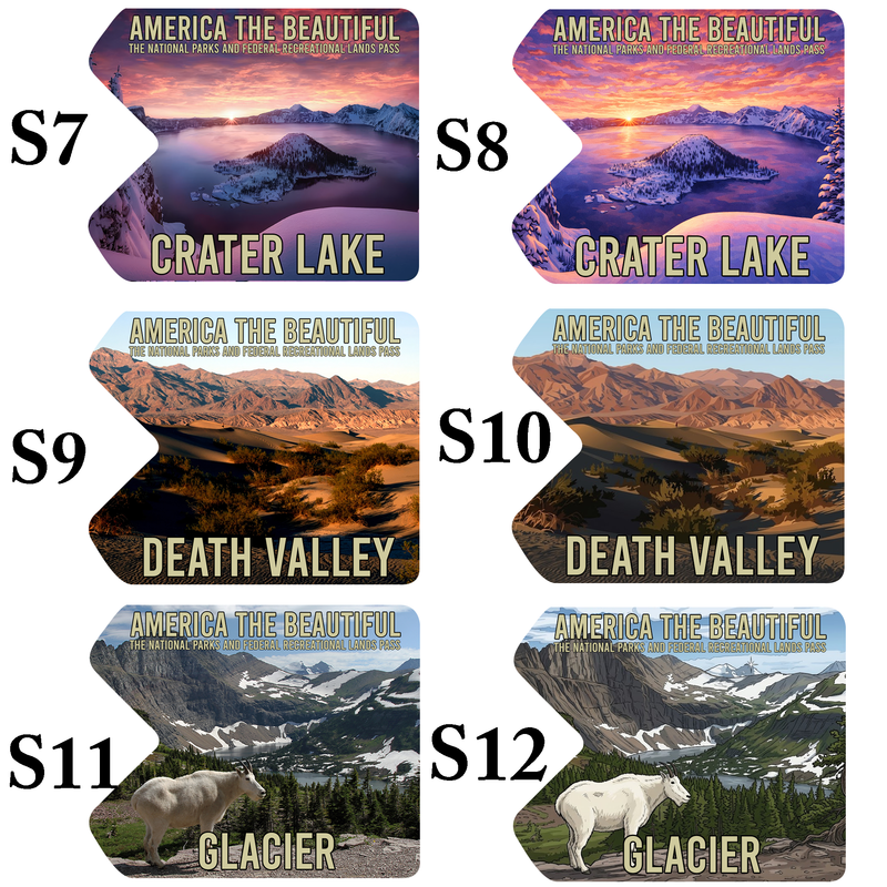 National Park Pass Sleeve - America The Beautiful Card Cover - Gift for Nature Lovers
